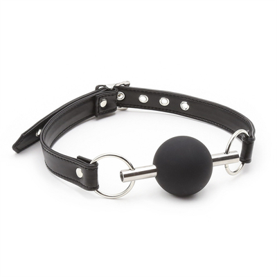 Jouet sexuel en silicone doux BDSM Bondage Plug Ball Boucle ouverte Boucle