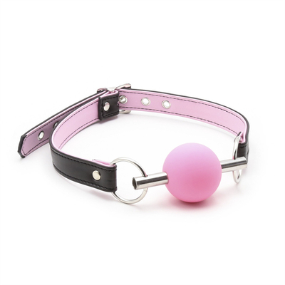 Jouet sexuel en silicone doux BDSM Bondage Plug Ball Boucle ouverte Boucle