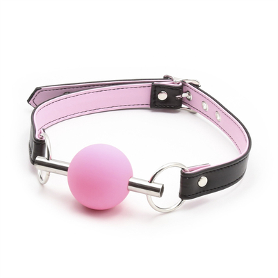 Jouet sexuel en silicone doux BDSM Bondage Plug Ball Boucle ouverte Boucle