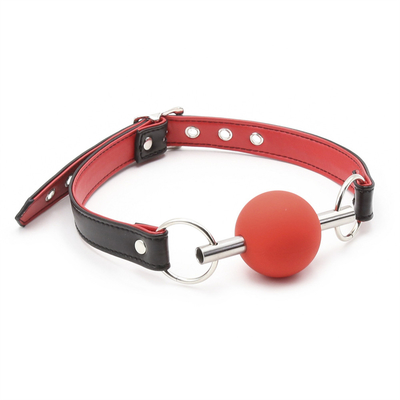 Jouet sexuel en silicone doux BDSM Bondage Plug Ball Boucle ouverte Boucle