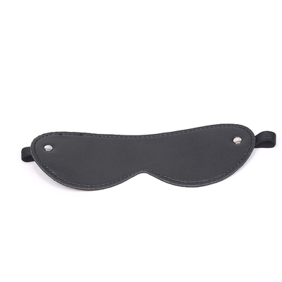 Produit érotique Jouet sexuel Bdsm Masque oculaire Bondage Pu cuir Sm Jeu Sexy bandeau pour les hommes