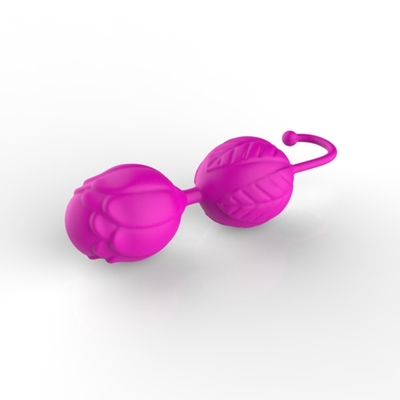 Entraînement à la thérapie du stress du vagin en silicone Jouet sexuel à billes de Kegel pour femme