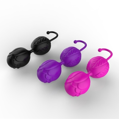 Entraînement à la thérapie du stress du vagin en silicone Jouet sexuel à billes de Kegel pour femme