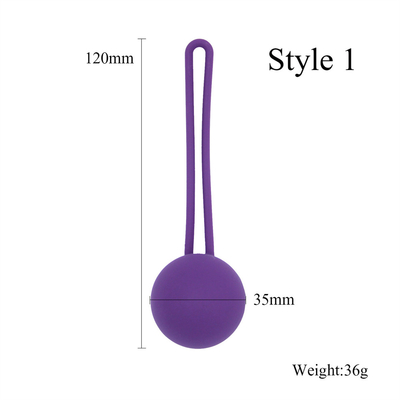 Entraînement à la thérapie du stress du vagin en silicone Jouet sexuel à billes de Kegel pour femme