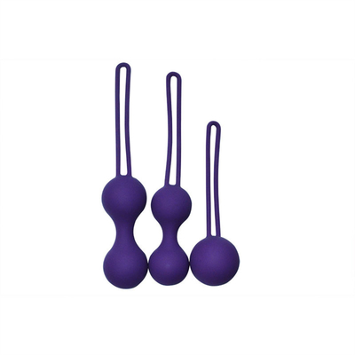 Entraînement à la thérapie du stress du vagin en silicone Jouet sexuel à billes de Kegel pour femme