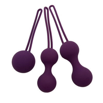 Entraînement à la thérapie du stress du vagin en silicone Jouet sexuel à billes de Kegel pour femme
