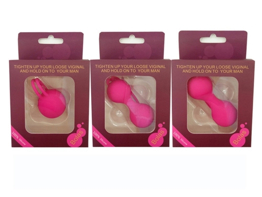 Entraînement à la thérapie du stress du vagin en silicone Jouet sexuel à billes de Kegel pour femme