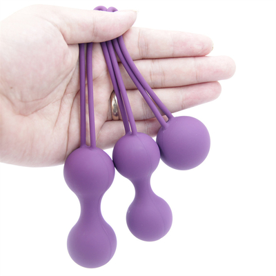 Entraînement à la thérapie du stress du vagin en silicone Jouet sexuel à billes de Kegel pour femme