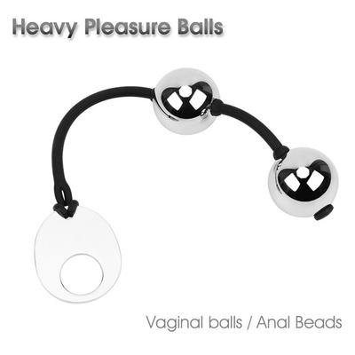 Métaux sécurisés pour le corps Boules de plaisir lourdes Boules vaginales Perles anales unisexes