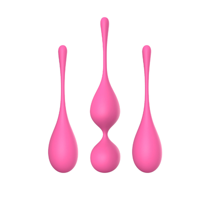 Sicilique souple Exerciceur de plancher pelvien Boules de kegel Resserrement vaginal Poids de kegel Exerciceur de silicone Boules de kegel