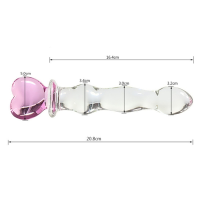Jouets sexuels Nouveaux modèles Plug anal en verre Plug anal jouet sexuel Perles anales Plug cul Plug jouets sexuels pour femmes Plug anal