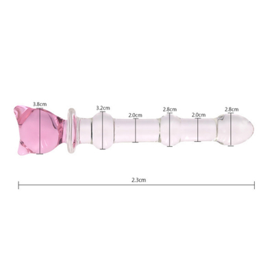 Jouets sexuels Nouveaux modèles Plug anal en verre Plug anal jouet sexuel Perles anales Plug cul Plug jouets sexuels pour femmes Plug anal