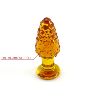 Jouets sexuels en gros Flirter Masturbation Trois tailles Circulaire en verre lisse