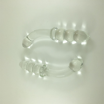 Dildos en verre Pénis anal en cristal Perles de cul Plug en verre Dildos pour femmes