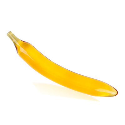 Pénis en cristal, cul anal, clitoris, masturbation au point G, aubergine, gode en verre pour les femmes