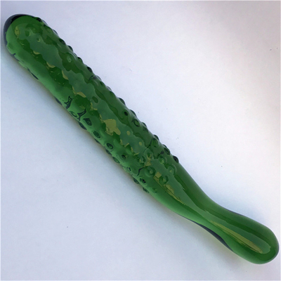 Pénis en cristal, cul anal, clitoris, masturbation au point G, aubergine, gode en verre pour les femmes