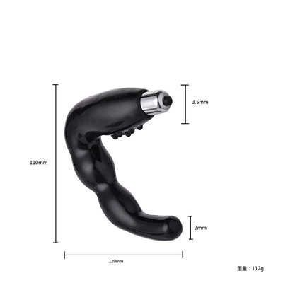 Massage de la prostate masculine Vibration étanche à l' eau Plug anal électrique Massage de la prostate pour les hommes