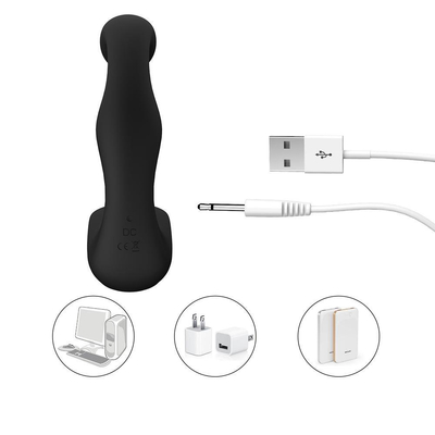 Massageur de la prostate dans le jardin Masqueur de la prostate Masqueur de la masturbation masculine Dispositif d'anus Vibrateur électrique Masque orgasme Jouets sexuels en gros