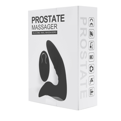 Commande à distance Stimulateur de la prostate imperméable au silicone Jouets pour adultes pour hommes