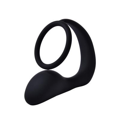 Masturbateur masculin de silicone, stimulateur de massage de la prostate, délai d'orgasme de la prostate pour homme.