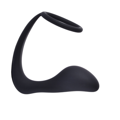 Masturbateur masculin de silicone, stimulateur de massage de la prostate, délai d'orgasme de la prostate pour homme.