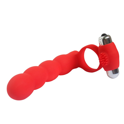 Bouchon anal scrotum anneau goutte jouets sexuels queue vibrante bouchon de l'anus pour les femmes relié au pénis anneau anal cul bouchon balle