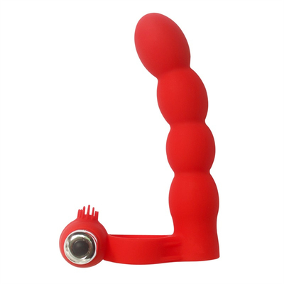 Bouchon anal scrotum anneau goutte jouets sexuels queue vibrante bouchon de l'anus pour les femmes relié au pénis anneau anal cul bouchon balle