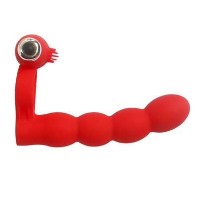 Bouchon anal scrotum anneau goutte jouets sexuels queue vibrante bouchon de l'anus pour les femmes relié au pénis anneau anal cul bouchon balle