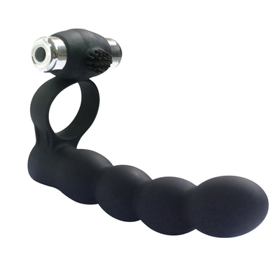 Bouchon anal scrotum anneau goutte jouets sexuels queue vibrante bouchon de l'anus pour les femmes relié au pénis anneau anal cul bouchon balle