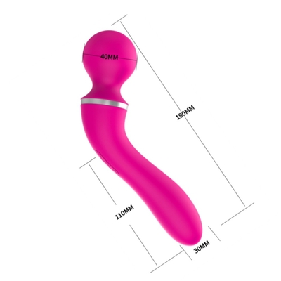 Stimulateur du clitoris rechargeable à plusieurs têtes Vibrateurs du point G Vagine vibrant Pour les femmes Amour sexuel