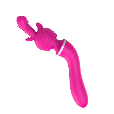 Stimulateur du clitoris rechargeable à plusieurs têtes Vibrateurs du point G Vagine vibrant Pour les femmes Amour sexuel