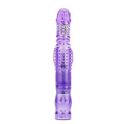 36 Vibrator automatique rétractable à plusieurs vitesses pour lapin, fonction de rotation, vibrateur vaginal pour chatte