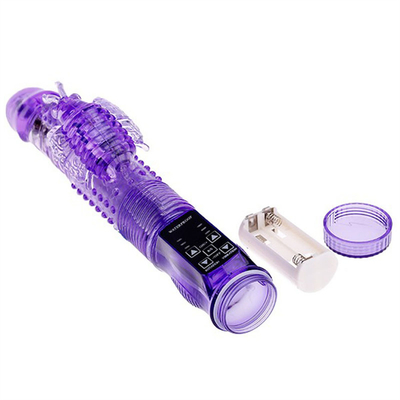 36 Vibrator automatique rétractable à plusieurs vitesses pour lapin, fonction de rotation, vibrateur vaginal pour chatte