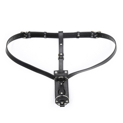 Taille 3 Noir Strapless Strap On Dildo Harness Jouets sexuels lesbiens pour femmes Hommes Strapons en cuir 3 Dildos Chasteté