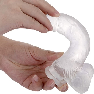 Vente à chaud grosse taille plastique jouet de sexe pénis pour femme
