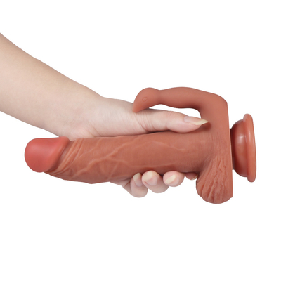 Masturbation en caoutchouc géant doux en caoutchouc de silicone pour dildo pour femme