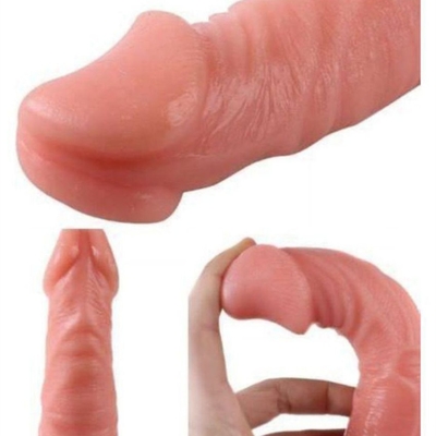 Vibrateur de pénis TPE sans pas Pénis artificiel pour femme