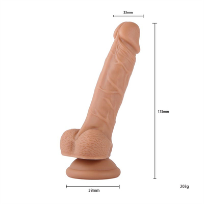 Xese Coloré Liquide Silicone Dildos Réalistes Jouets Sexuels Adultes Pour Femme