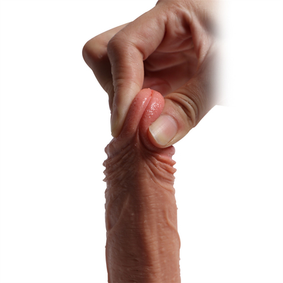 Pénis artificiel en silicone liquide pour femme de sexe