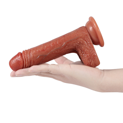 Pénis artificiel en silicone liquide pour femme de sexe