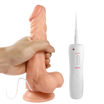 2 Tailles Enlevez le contrôle Vibration Dildo Pour les femmes Pénis en caoutchouc Masturbation Dildo Jouet sexuel Femme