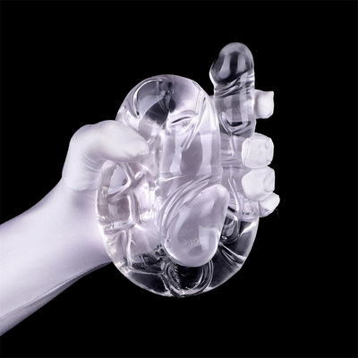 Dildo médical TPE en forme de U, double tête, pénis pour la masturbation féminine