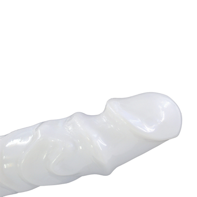 Mini doux TPE réaliste Jelly cristal clair Dildo pour les femmes Translucide pénis Coq Jouets sexuels pour adultes