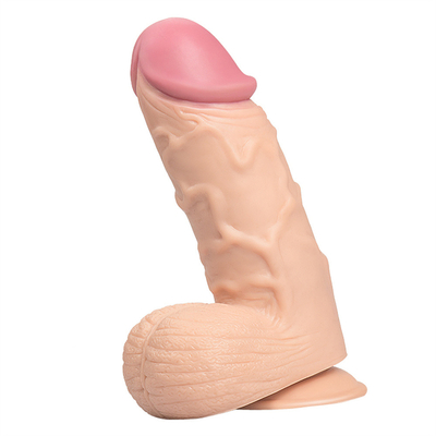 Grosse bouteille de silicone réaliste, poupée à aspirer, pénis artificiel pour femme.