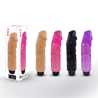 22 cm (8,66 pouces) Vibrator de gode Sensation naturelle en gros Prix bon marché Vibration sexuelle Vibrator à vendre réaliste Vibration