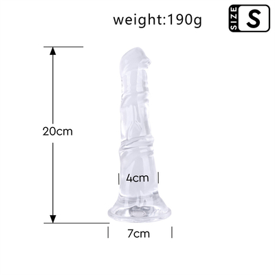 Un nouveau dildo en caoutchouc artificiel en haute qualité en silicone liquide