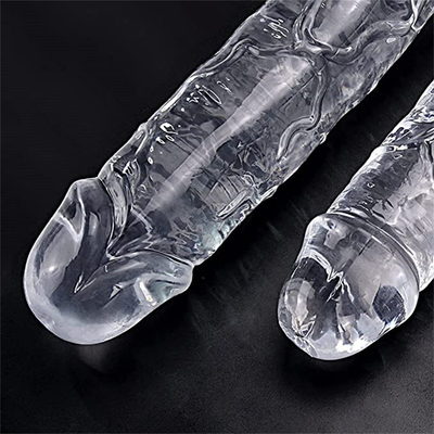 Dildos réalistes pour débutants, Dildos en cristal de 7 pouces, Penis flexible avec aspirateur pour mains libres