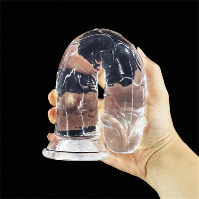 Dildos réalistes pour débutants, Dildos en cristal de 7 pouces, Penis flexible avec aspirateur pour mains libres