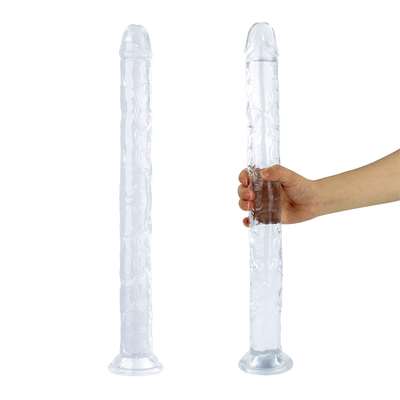Dildos réalistes pour débutants, Dildos en cristal de 7 pouces, Penis flexible avec aspirateur pour mains libres
