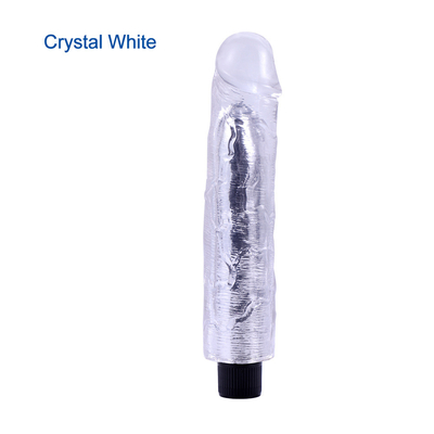 Jeux sexuels féminins réalistes vibrateur dildos stimulation du pénis vibrateur dildos pour chatte 22,5cm
